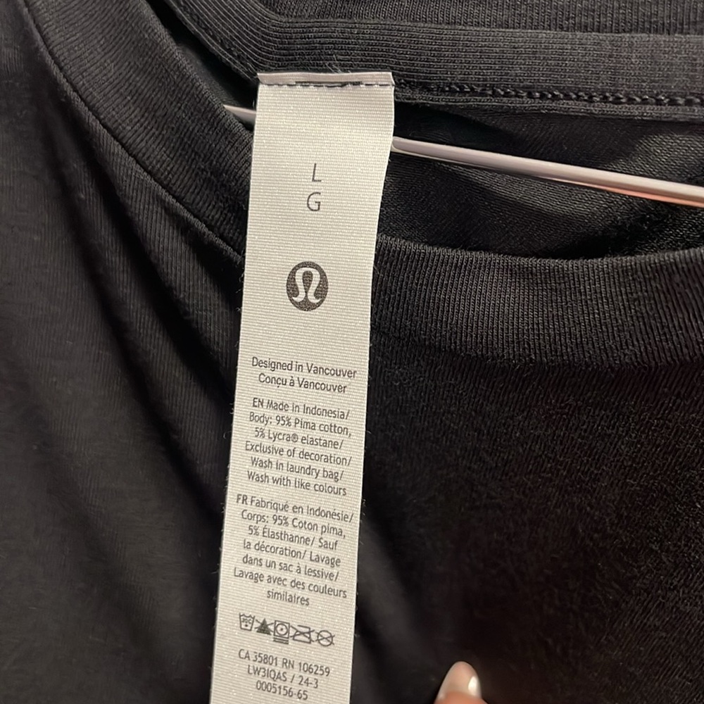NWT Lululemon Twist-Back Relaxed- Fit Long-Sleeve Shirt - Picture 11 of 11
